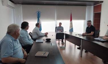 Martinez se reunió con Bernarte  para trabajar una agenda en común 