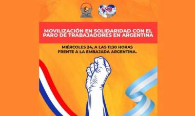 El paro de la CGT cosechó el apoyo de organizaciones sindicales de distintos países