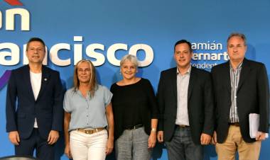 Bernarte recibió a la ministra de Desarrollo Humano de Córdoba Liliana Montero 