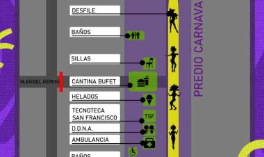 Vuelve la alegría del Carnaval Recuperado de la Ciudad y para el este Cordobés y el Oeste Santafesino.