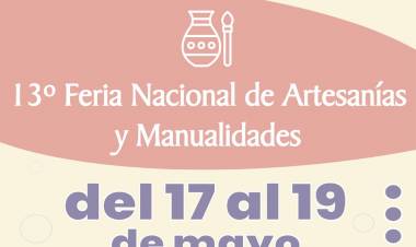 Reprogramación de fecha de la 13ª Feria Nacional de Artesanías