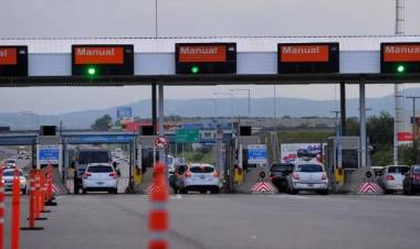 Los peajes de rutas nacionales aumentan un 200?sde este viernes