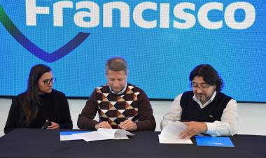 Bernarte firmó convenios para implementar tres proyectos con la UTN Regional San Francisco