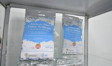 Bernarte inauguró la División Nutrición de la Planta Elaboradora de Medicamentos municipal