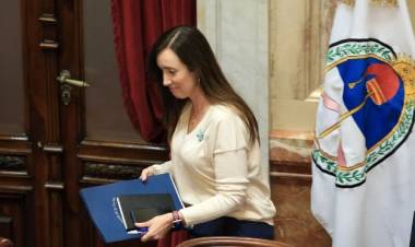 Ley Bases: Villarruel denunció ante la Justicia los daños sufridos en el Senado durante la protesta
