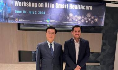 Córdoba, presente en un workshop en Taiwán sobre uso de inteligencia artificial en Salud