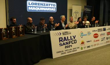 Se presentó oficialmente la 25° edición del “Rally Ciudad de San Francisco”