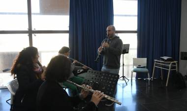 La Banda Municipal de Música participa de un proceso de capacitación