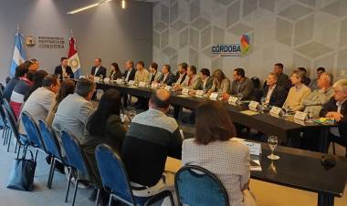 Bernarte participó de una reunión clave para el desarrollo integral de Córdoba 
