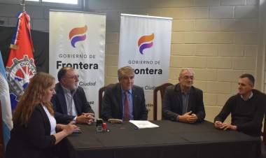 El Ministro de Gobierno e Innovación Pública de Santa Fe visitó Frontera