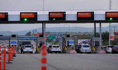 Otro aumento: suben los peajes nacionales en Córdoba y el piso es de 1.200 pesos