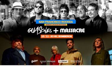 POR PRIMERA Y UNICA VEZ GUASONES Y MASSACRE JUNTOS EN SAN FRANCISCO ROCKEA