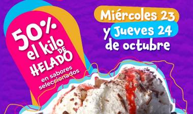 Descuentos especiales en La Noche de los Helados