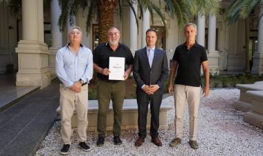 El intendente anuncio el inicio de la pavimentación de la ruta provincial  32S 