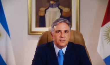 El gobernador Martín Llaryora emitió un mensaje navideño