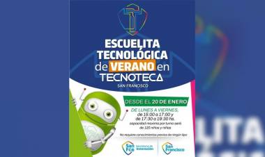 Comienzan las inscripciones para la Escuelita Tecnológica de Verano en Tecnoteca