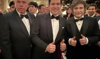 Javier Milei dialogó con el secretario de Estado de Donald Trump