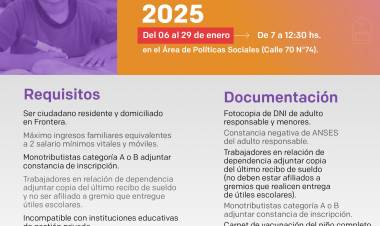 Kit escolares 2025 