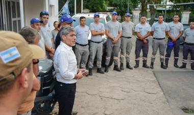 Córdoba se suma al combate de los incendios en Bariloche