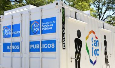 Cambios en el horario de funcionamiento de baños públicos en las plazas