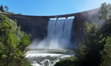 Los principales embalses de la Provincia superan el nivel de vertedero