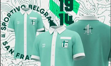 Sportivo Belgrano presentó su camiseta edición especial por el 111° aniversario