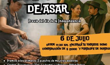 1° Encuentro Regional de Asadoras en San Francisco: “El Oficio de Asar"