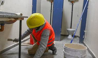 Vacaciones de invierno: Avanza el plan de reparación y mantenimiento de escuelas