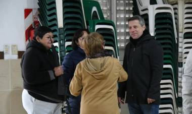 “La Muni en tu Barrio” llegó a Bouchard con mejoras viales, espacios renovados y atención sanitaria