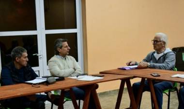 Bernarte visitó los centros vecinales Plaza San Francisco y José Hernández