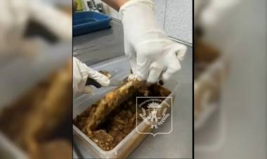 Postre con sorpresita