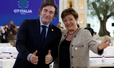 Ahora la defensa de los recortes de Milei viene del FMI y Georgieva le pide a la gente que acompañe el ajuste
