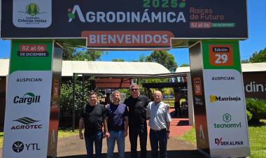  La visita del parque Industrial a la agrodinamica en Paraguay