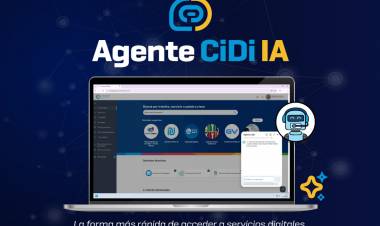 Ciudadano Digital lanzó «Agente CiDi», el asistente con Inteligencia Artificial generativa 