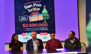 La Municipalidad y el CES presentaron ¡San Francisco Brilla!, la campaña para fomentar las ventas de Navidad
