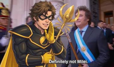 Demasiado ego: Milei lanzó sus redes sociales en inglés, donde se definió como un "héroe de la vida real"