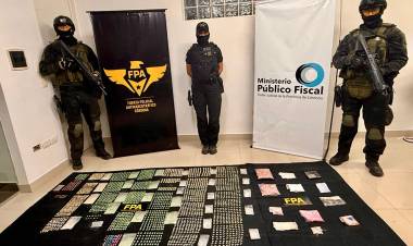 La FPA logró el mayor secuestro de drogas sintéticas de los últimos tiempos