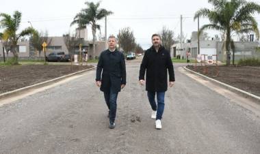 Bernarte habilitó la ampliación de calle España