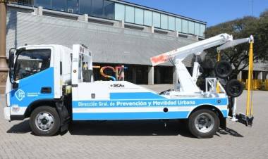 El Municipio ya cuenta con grúa propia para trasladar vehículos retenidos en controles de alcoholemia