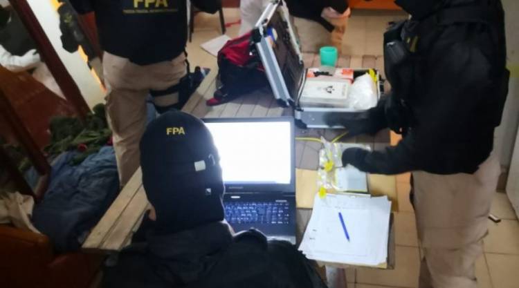 Desbarataron banda narco que operaba desde la cárcel en la región