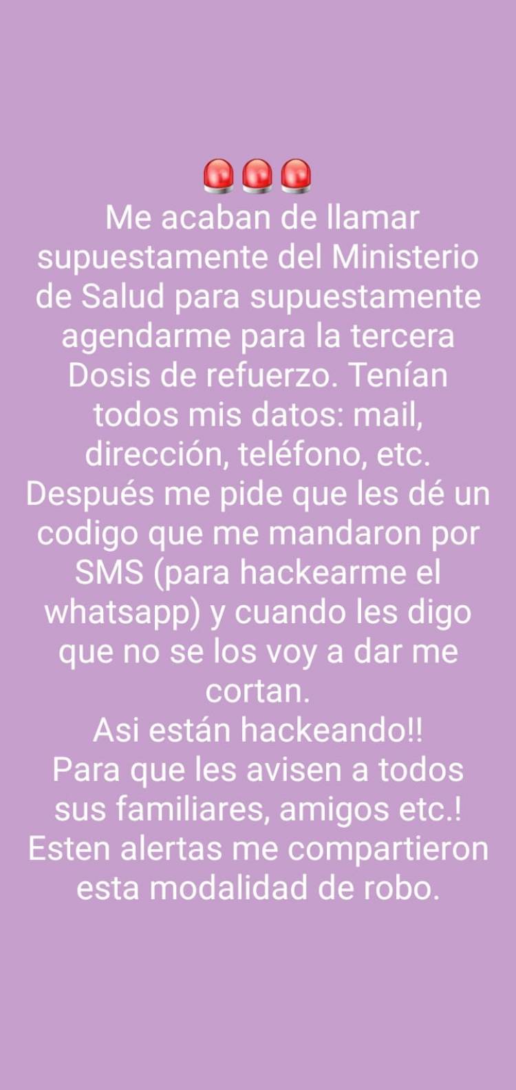 Advierten posible estafa