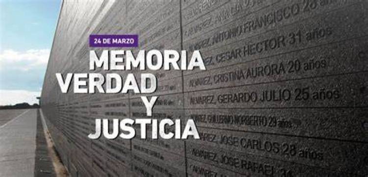 DÍA NACIONAL DE LA MEMORIA POR LA VERDAD Y LA JUSTICIA - MODALIDAD DE TRABAJO 