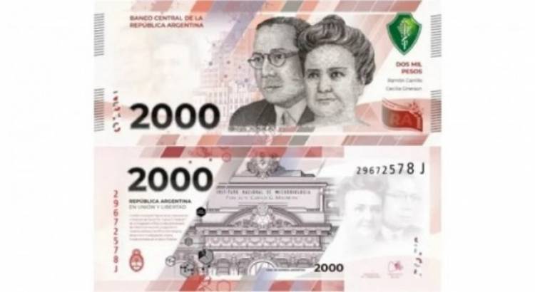 Llegan los billetes de $2.000: ¿Cuándo se pondrán en circulación?