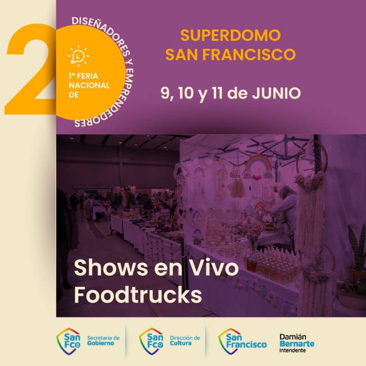 Se viene la Segunda Feria Nacional de Diseñadores y Emprendedores