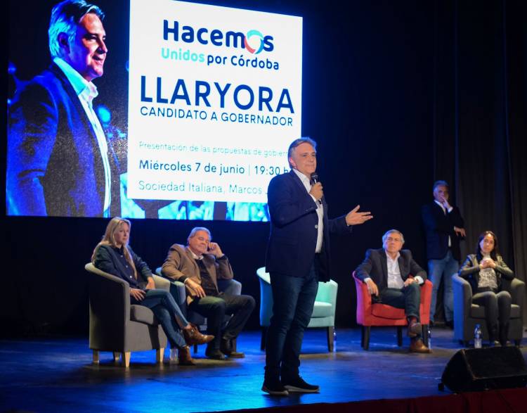 Martín Llaryora en Marcos Juárez: “Nuestra apuesta es el proceso en origen de la producción, el agregado de valor y la creación de empleo.”