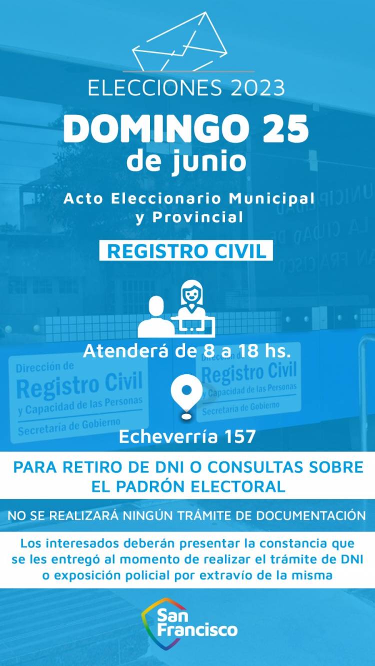 Elecciones 2023 - COMUNICADO DE PRENSA