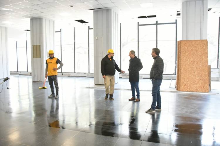 Avanza la remodelación del ex Banco de Córdoba que albergará a dependencias municipales