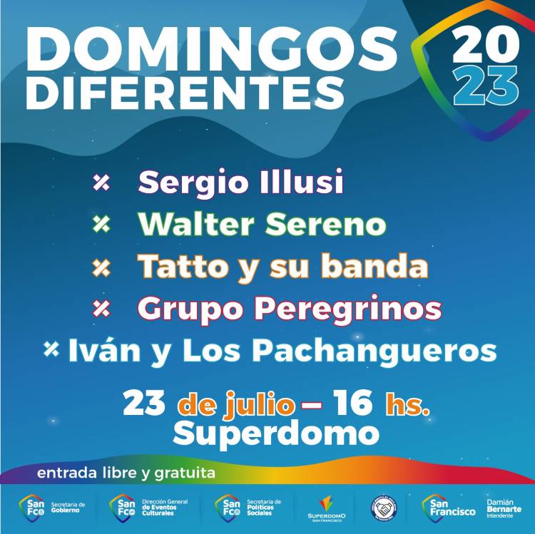 Tercera fecha del ciclo Domingos Diferentes 2023