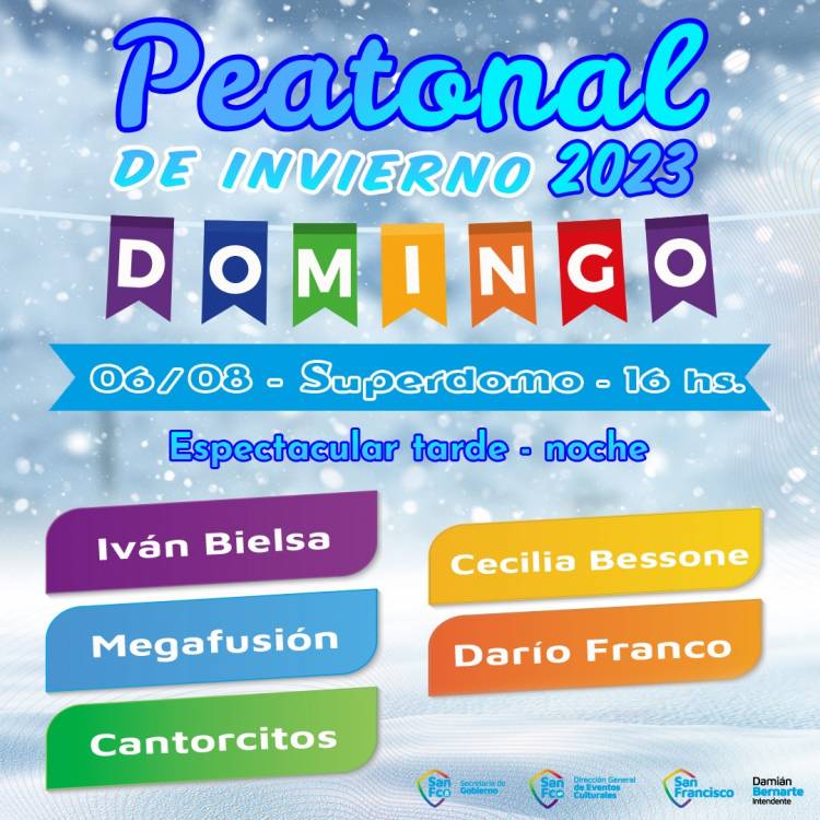 Nueva fecha del ciclo Peatonal de Invierno 