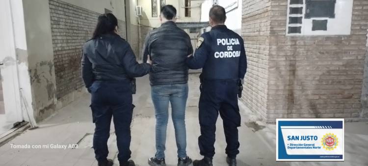  VIOLACIÓN DE MEDIDA CAUTELAR Y APREHENSIÓN DE MASCULINO EN FLAGRANCIA 